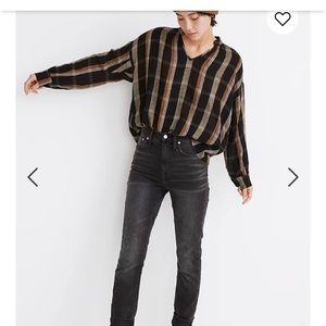 Madewell High Rise boyjean- size 27